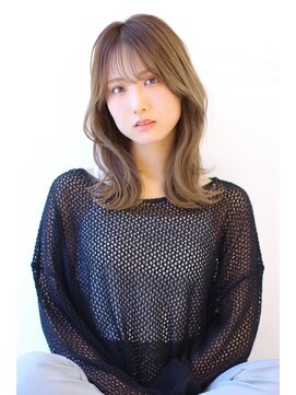 オーロ(ORO) アレンジに万能の顔周りレイヤー大人ミディ