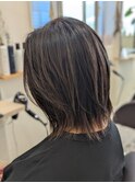 表面細めのハイライト