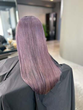 ヴィム ヘアー 宜野湾店(VIM hair) トレンドスタイル♪抜け感×透明感ブリーチカラー◎