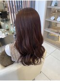 セミロング/イルミナカラー/髪質改善オージュア