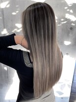 シェルヴ(XELVE) 【XELVEにしか出来ない】シアーベージュ極艶バレイヤージュ