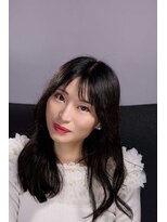 アンアタッシュ(UNE ATTACHE)&nbsp;Shadow Lace 艶感ダークトーン × くびれ巻き × 上品ロング