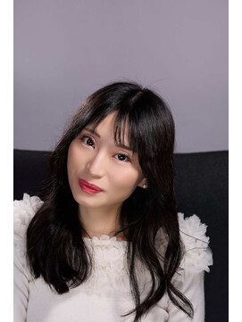 Shadow Lace 艶感ダークトーン × くびれ巻き × 上品ロング