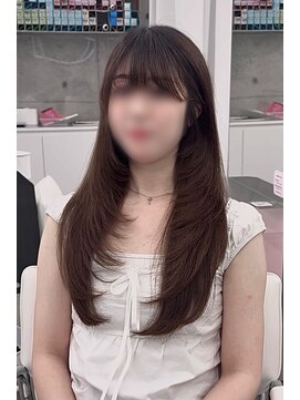 カノイ 銀座中央通り(KANOI) コテ巻き苦手さん必見!ワンカールでトレンディー韓国スタイル