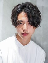 メンズヘアセンス 渋谷(MEN'S HAIR SENSE)&nbsp;【SENSE渋谷】センターパート　スパイラルパーマ