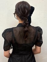 セルカ 新宿(CERCA)&nbsp;編みおろしヘアアレンジ【CERCA】