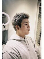 フランクスバーバーザスタンド(Frank’s barber the stand)&nbsp;MEN’S HAIR/サーフカール/刈り上げセンターパート／飯田橋E