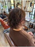 春のボブパーマ