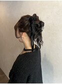 ハイポニーアレンジ