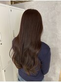 艶感ピンクブラウン