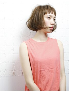 ラウレア(Laulea) [Laulea★女性限定サロン]クセ毛風ボブで小顔ヘアー