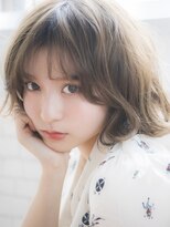 インデックスヘアー 亀戸店 大人かわいい無造作ロブパーマ愛されふんわり
