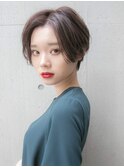 ショートボブ グレージュ☆