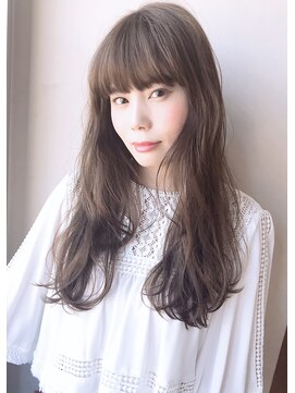 アグ ヘアー リル 志木東口店(Agu hair lilou) 《Agu hair lilou》大人かわいいゆるふわロング 小顔