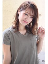 ヘアーアンドメイク シークタチカワ 立川店(Hair&Make Seek)&nbsp;【seek 立川】外ハネミディ×濡れ髪スタイリング