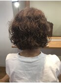 クセ毛ボブスタイル♪