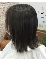 レストタイムマムヘアー(Rest Time Mom hair)&nbsp;ハイライト　切りっぱなしボブ