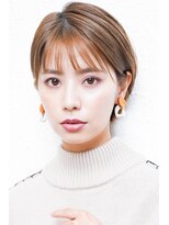 モニカ 西宮北口(Monica)&nbsp;前下がりボブ・  内巻きワンカール・  ボブショート・暗髪