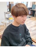 【WORKS】ハイトーン×メンズマッシュショート