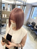 ルーブ トウキョウ(Loob. TOKYO)&nbsp;ハイトーンピンクカラー【池袋、韓国カラー、ケアブリーチ】