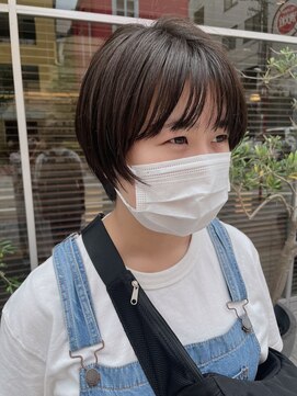 ノイ(neu) ナチュラルショートマッシュ【髪質改善/デザインカラー】