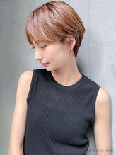 オーブ ヘアー セレーヌ 新百合ヶ丘店(AUBE HAIR sereine) 20代・30代_小顔丸みショート