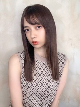 ニスル 上尾店(NISURU) 似合わせカット/大人ガーリー/ダークアッシュ/着物/上尾/上尾駅