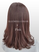 サラジュ 仁川店(SARAJU) 透明感カラー　イルミナカラー×透明感◎ピンク