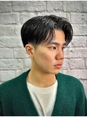 大人ビジネス73パートスタイル【赤坂/理容室/メンズパーマ】