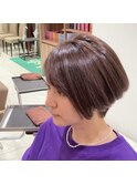 オーソドックスショートボブ