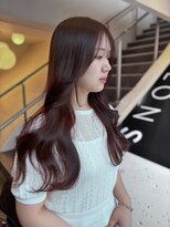 アオ(ao.)&nbsp;艶髪/シアーカラー/ロング/ラベンダーピンク