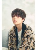 【立川メンズ】ニュアンスセンター波巻き刈り上げマッシュ