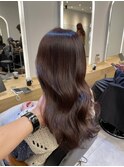 髪質改善＊ロングレイヤーグレーベージュ＊美髪【Zina船橋】