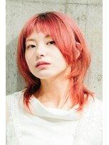 ソルア 上本町(solua)&nbsp;★ルーツカラーピンクボブルフのばしっぱ