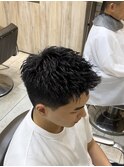 ナチュラルショート【メンズカット　メンズショート】