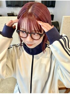 ディッセンバー 伊勢崎(December) ピンクラベンダー/ピンクカラー/暖色カラー/ブリーチカラー