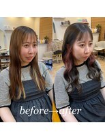 ノイ(noi)&nbsp;ゆるふわロング×インナーカラー