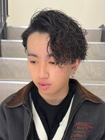 ロンド ローガン 名駅(Lond LOGAN)&nbsp;メンズ波巻きスパイラル×ツイストスパイラルMIXパーマ