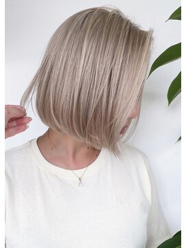 グランツ ヘアー(GLANZ Hair) ミルクティーベージュダブルカラーインナーカラーケアブリーチ