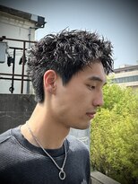 アンシェル(an-ciel)&nbsp;スパイキーピンパーマ