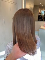 ジーナ 船橋(Zina) 髪質改善*ロングレイヤーグレーベージュ*美髪【Zina船橋】