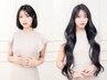 【エクステカウンセリング】SNSで流行りの韓国風ヘア★長さ/色/枚数相談￥0
