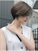 表参道大人ショートボブ