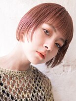 カライング(ing) 大人可愛い20代30代40代黒髪前下がりひし形小顔ボブ