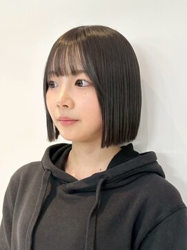 ジエクト 本店(The Ect) 似合わせミニボブ◇切りっぱなしボブ・ショートボブ