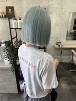 エピ(epi)&nbsp;アイスブルー/切りっぱなしボブ