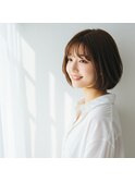 30代40代50代　大人女性/前髪ありショートボブ/ショートヘア