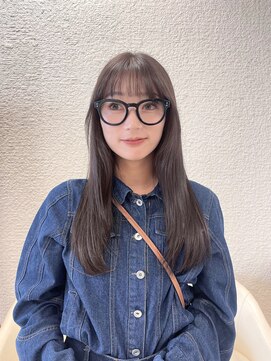 ケンジ 平塚ラスカ店(KENJE) ワンカラーで暖色秋カラー【ブラウンカラー】