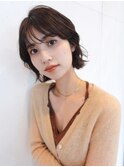ショートボブ/ウェーブボブ/外ハネボブ/大人ボブ/柏