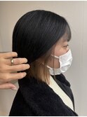 インナーカラーボブ